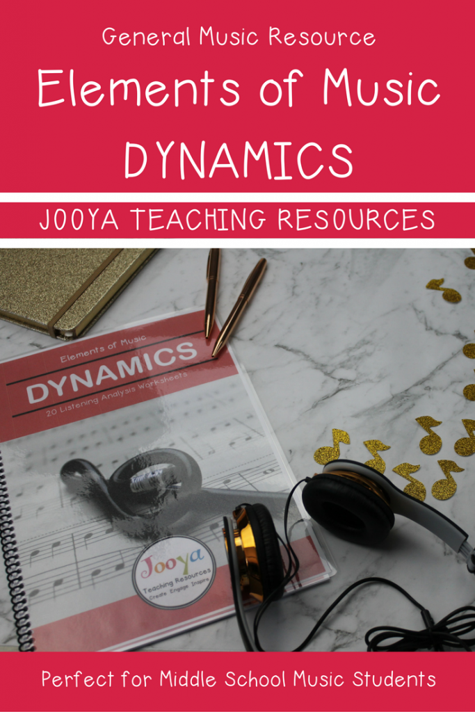 Super Six and the Elements of Music – Dynamics - Jooya Teaching Resources