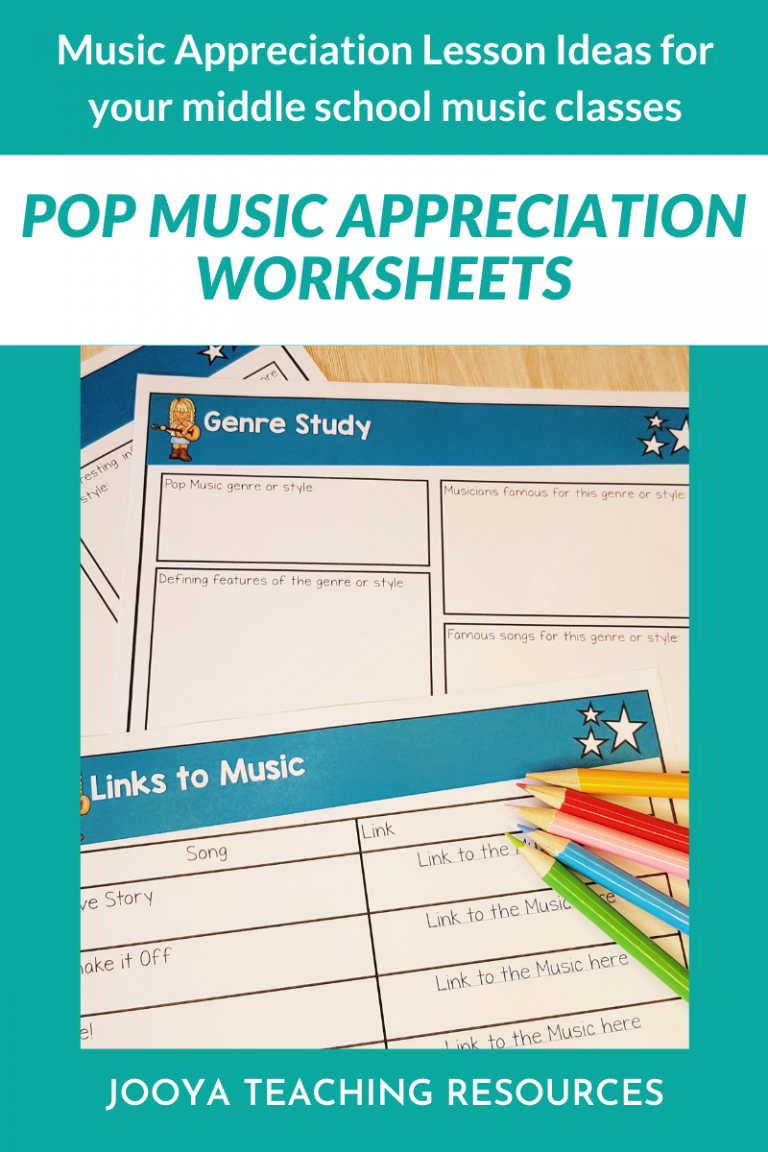 How to Teach Pop Music Appreciation in Middle School - Jooya Teaching ...