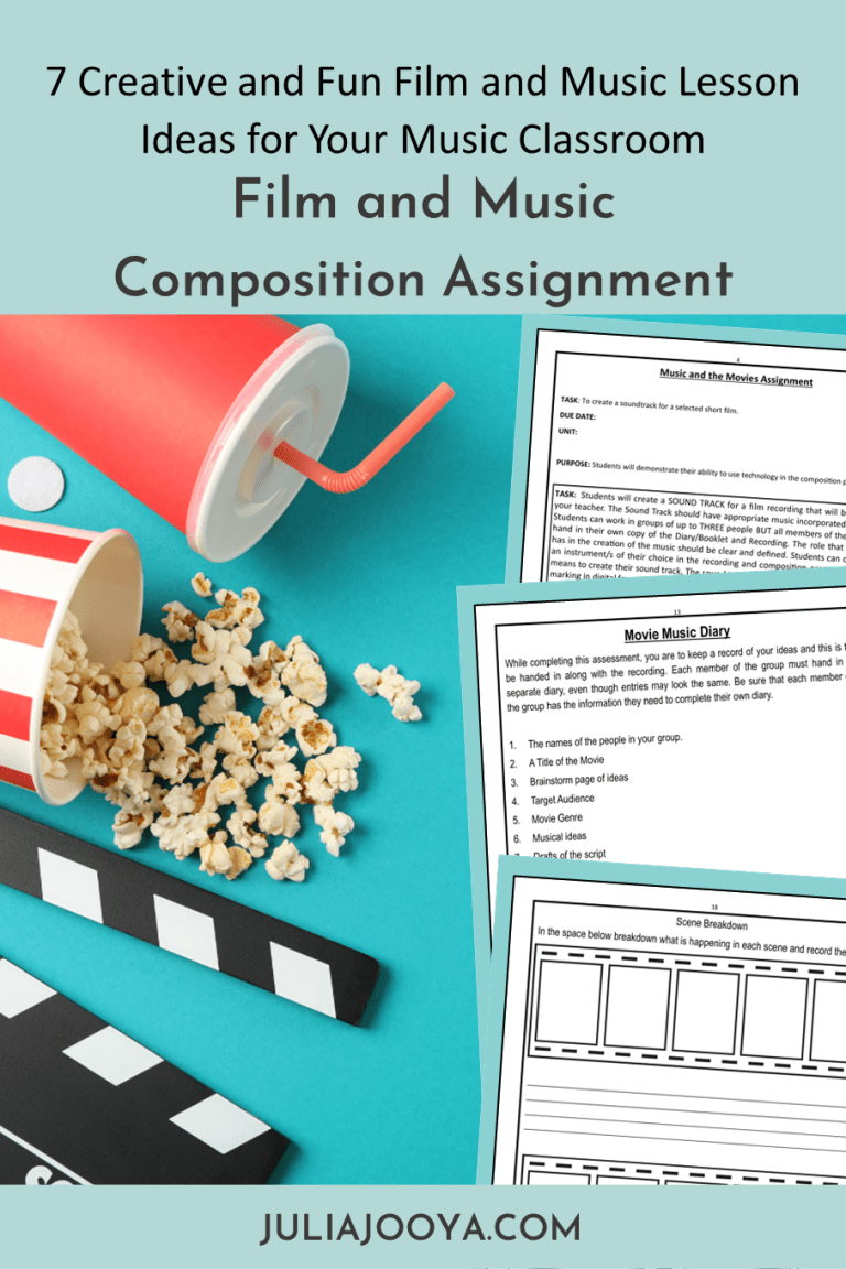 7 Creative and Fun Film and Music Lesson Ideas for Your Music Classroom ...